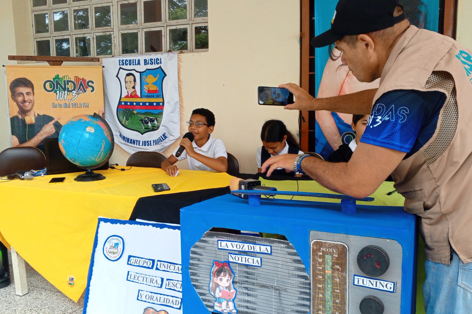 Ondas te visita...Escuela Padilla
