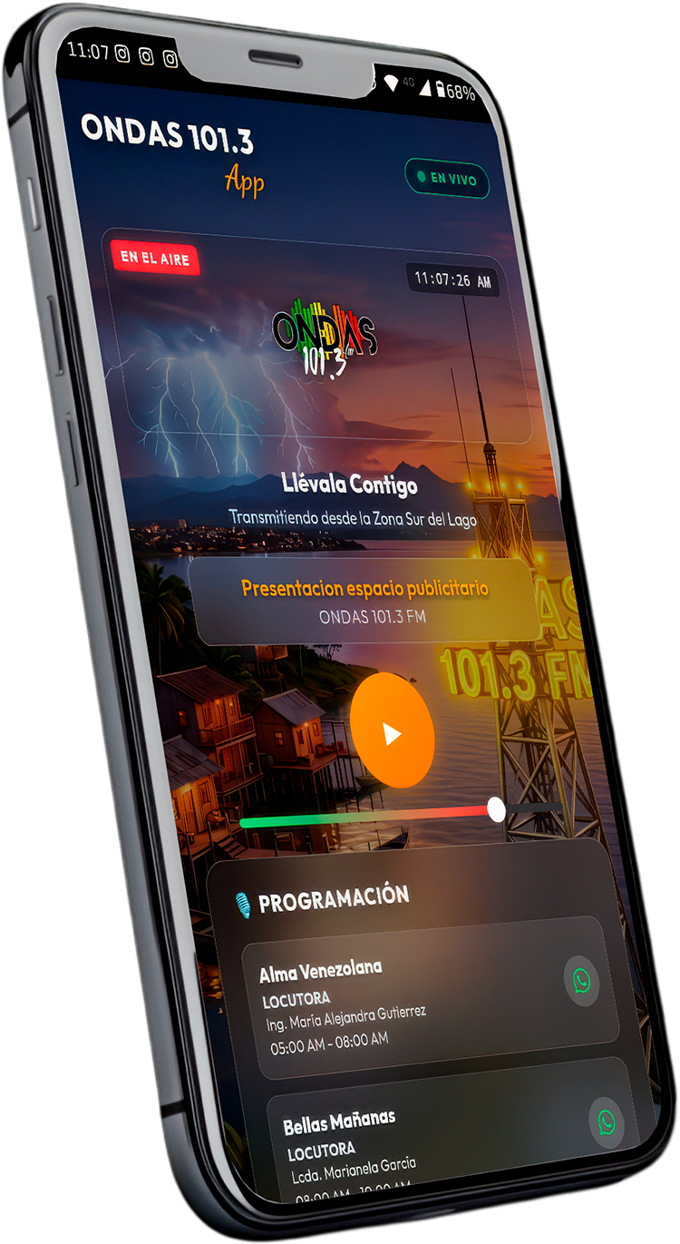 App de Ondas 101.3 FM