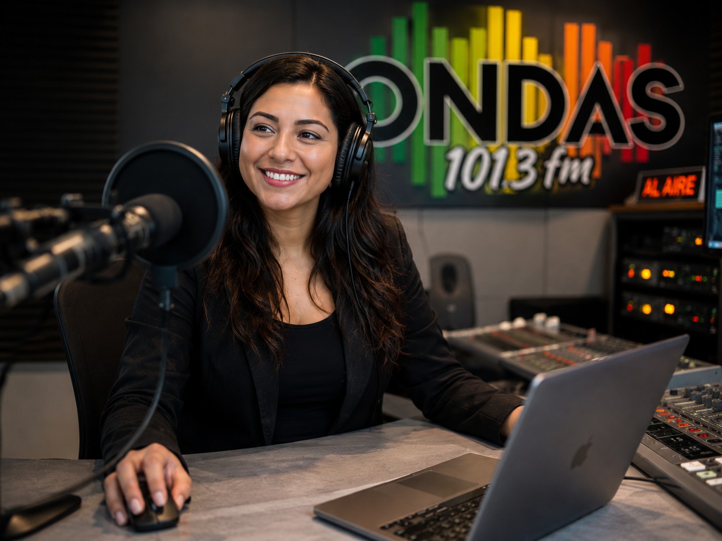 Locutora de Ondas 101.3 FM