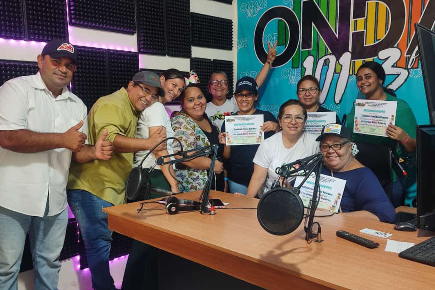 1era jornada médica Ondas 101.3 FM
